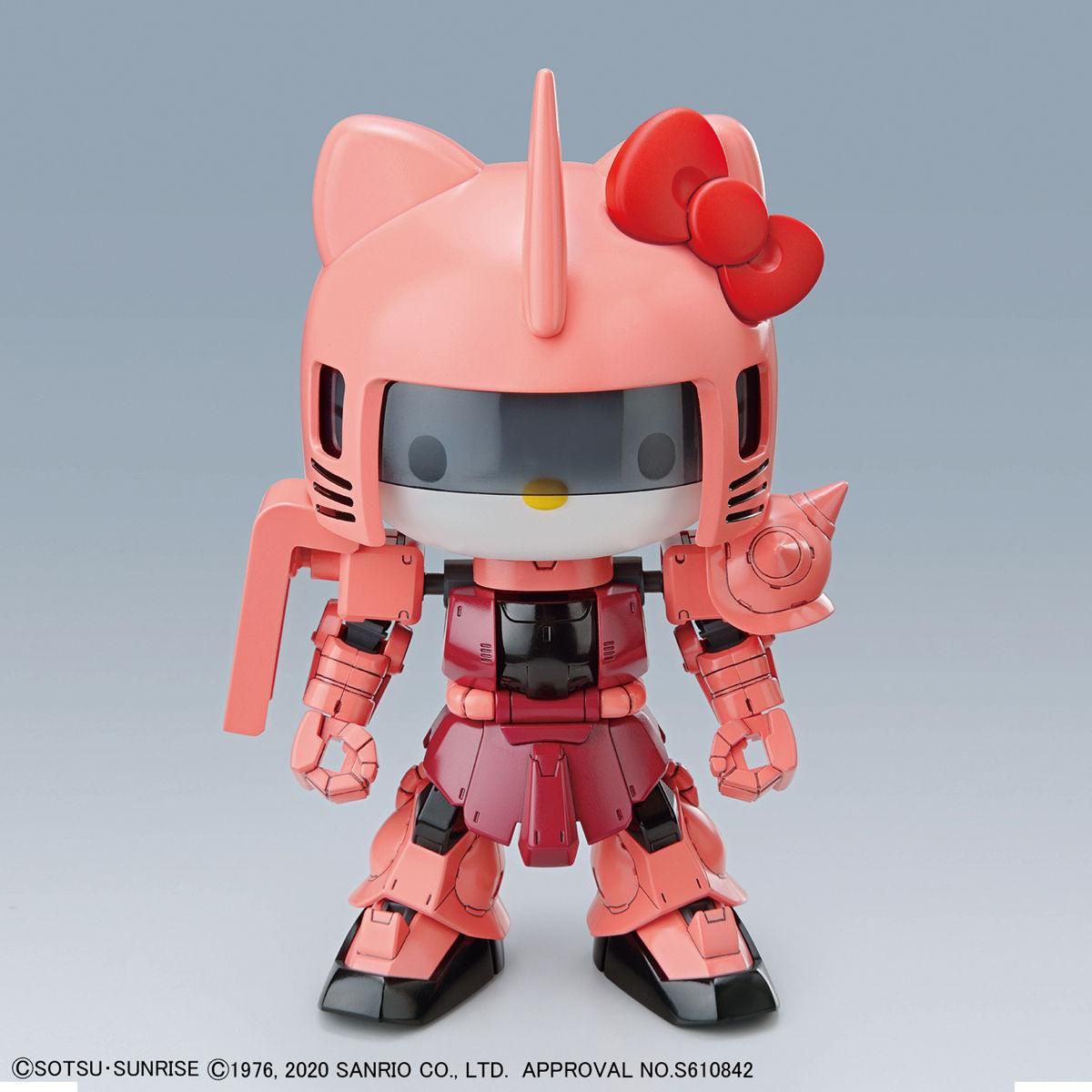 Bandai SDCS Hello Kitty 吉蒂貓 + 馬沙專用渣古 組裝模型 - TwinnerModel