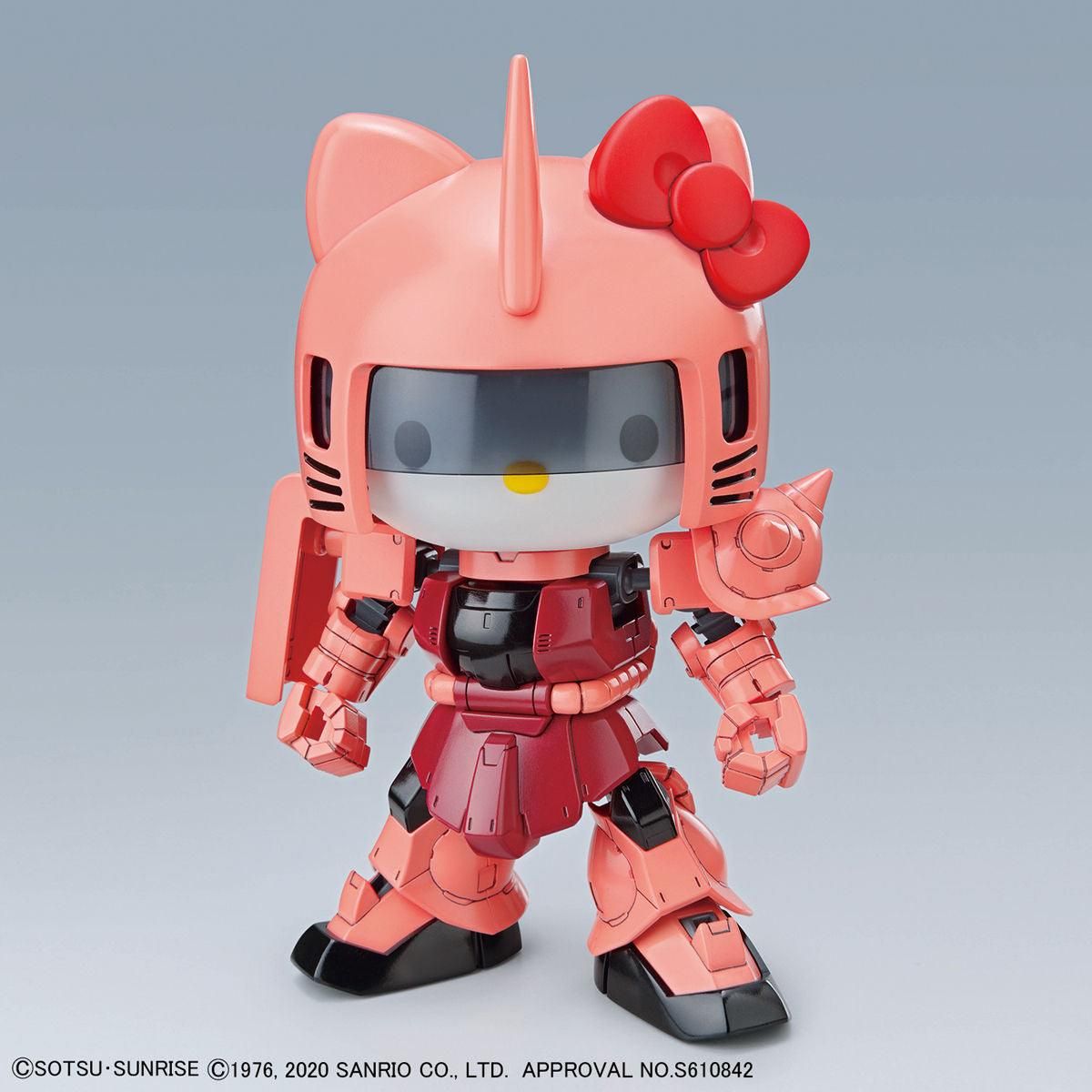 Bandai SDCS Hello Kitty 吉蒂貓 + 馬沙專用渣古 組裝模型 - TwinnerModel