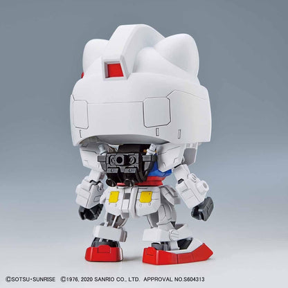 Bandai SDCS 機動戰士 RX-78-2 x HELLO KITTY 組裝模型 - TwinnerModel