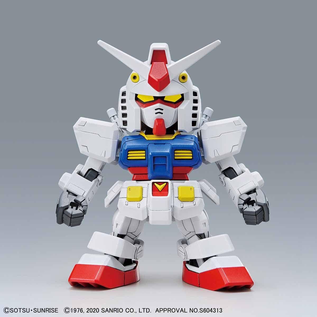 Bandai SDCS 機動戰士 RX-78-2 x HELLO KITTY 組裝模型 - TwinnerModel