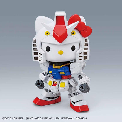 Bandai SDCS 機動戰士 RX-78-2 x HELLO KITTY 組裝模型 - TwinnerModel