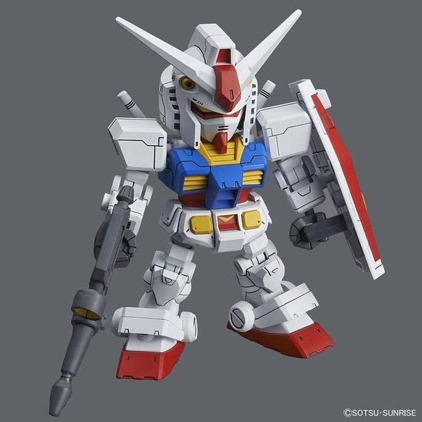 Bandai SDCS SET-01 RX-78-2 高達&CS白色骨架 套組 組裝模型 - TwinnerModel