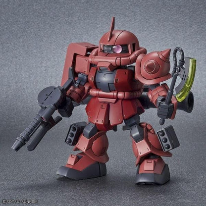 Bandai SDCS SET-02 RX-78-2 ＆ MS-06S 紅彗星 機動戰士高達 組裝模型 - TwinnerModel