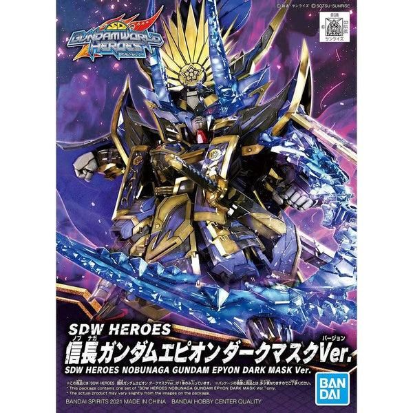 Bandai SD高達世界 群英集 011 信長 高達艾比安 Dark Mask Ver. 組裝模型 - TwinnerModel