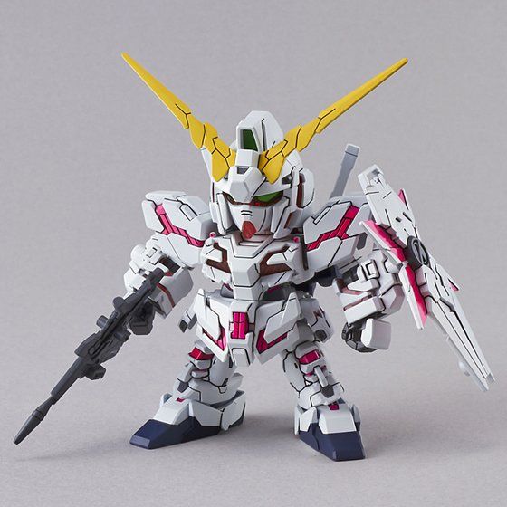 Bandai SD高達EX 005 獨角獸高達 (毀滅模式) 組裝模型 - TwinnerModel