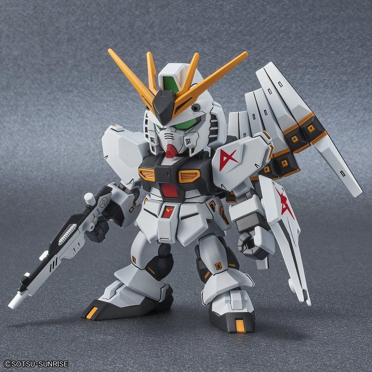 Bandai SD Gundam EX Standard 016 NU GUNDAM Plastic Model Kit