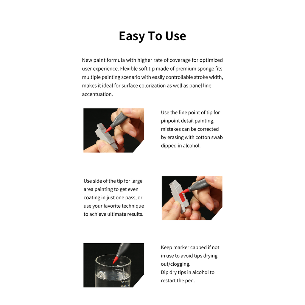 DSPIAE MK/MKM 環保水性軟頭馬克筆