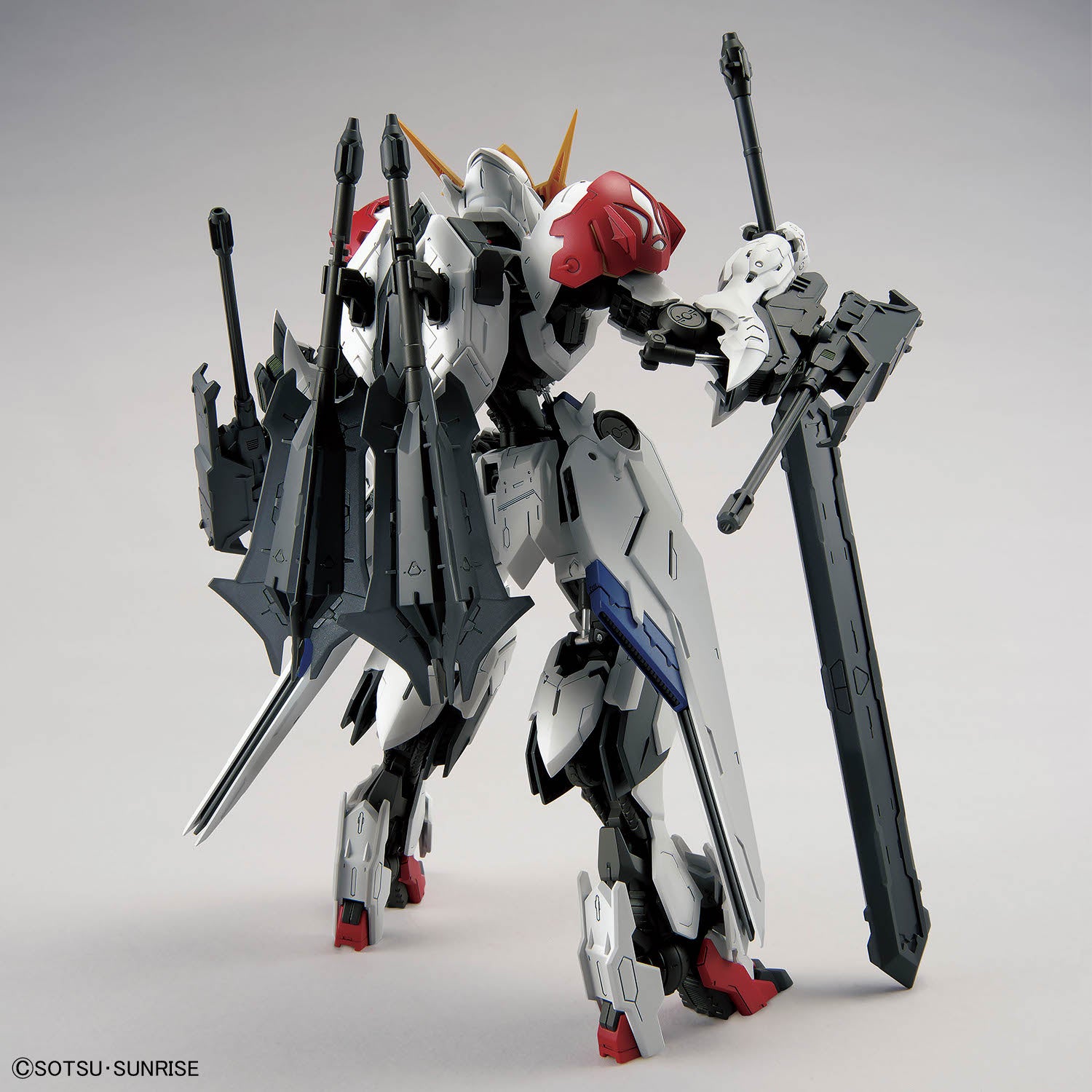 Bandai 1/100 鐵血の孤兒-MG 高達巴巴托司狼式 組裝模型