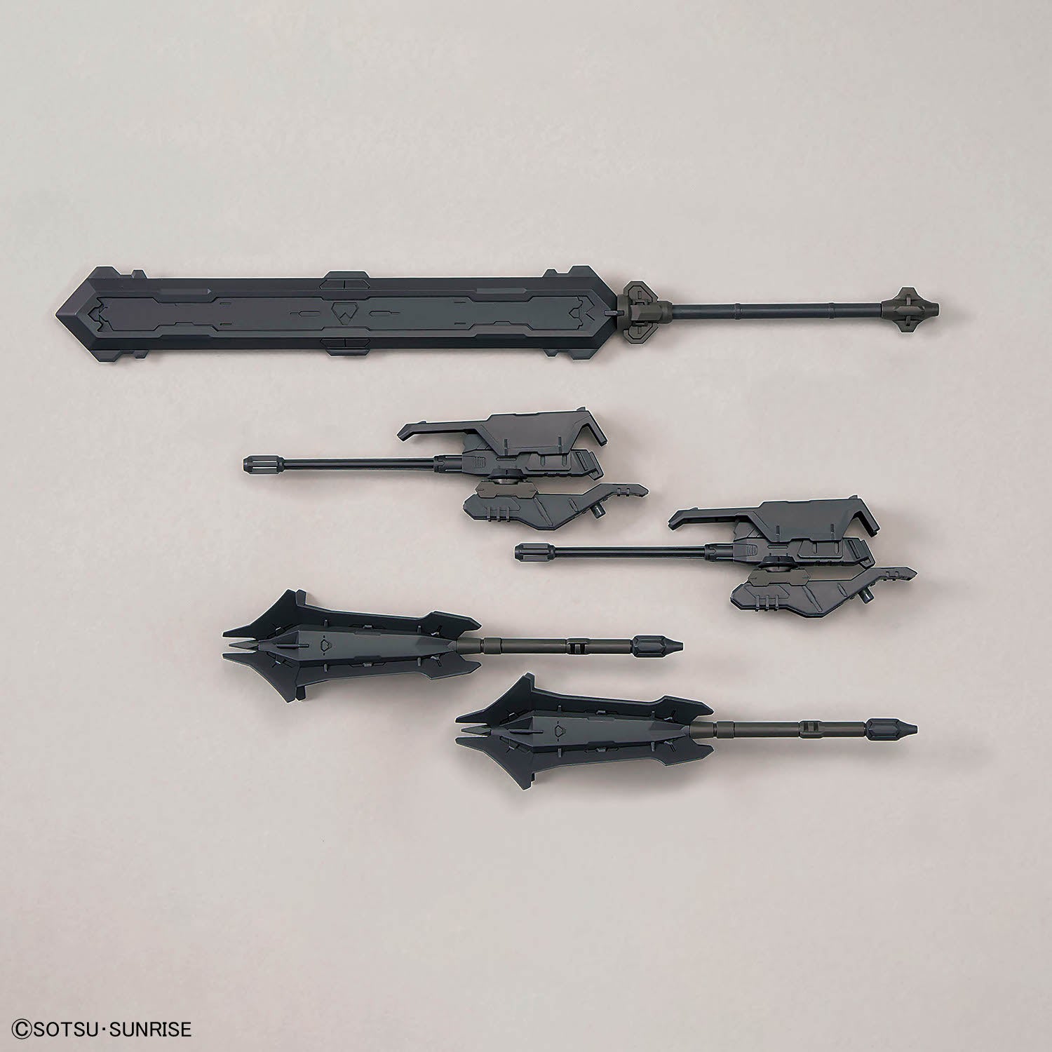 Bandai 1/100 鐵血の孤兒-MG 高達巴巴托司狼式 組裝模型