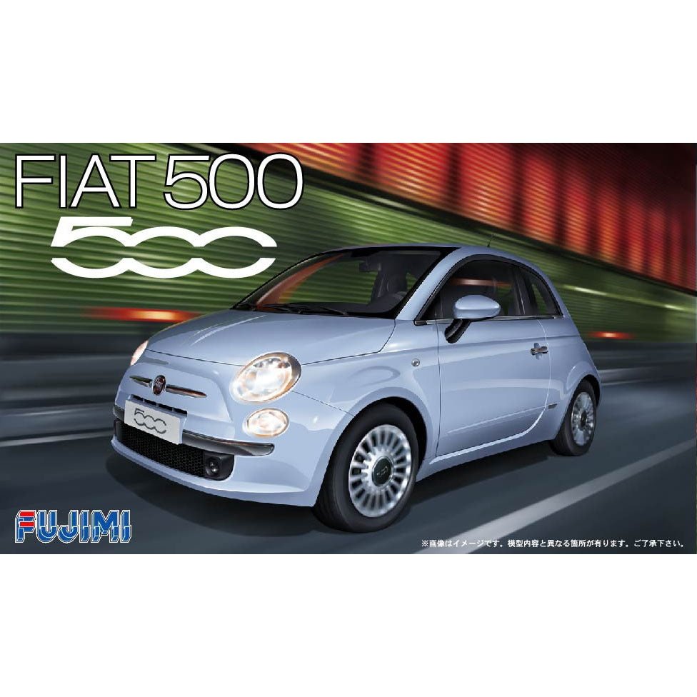 Fujimi 1/24 RS 077 菲亞特500 組裝模型 - TwinnerModel