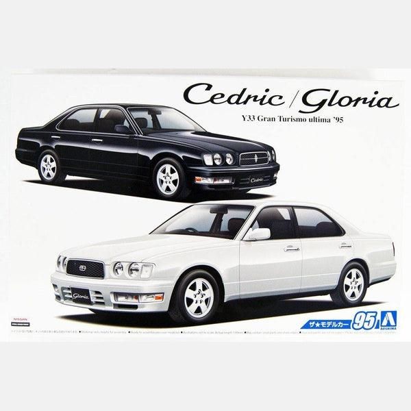 Aoshima 1/24 ZM 095 日產 Y33 賽迪克/格洛麗亞 Gran Turismo 阿爾蒂馬 '95 組裝模型 - TwinnerModel