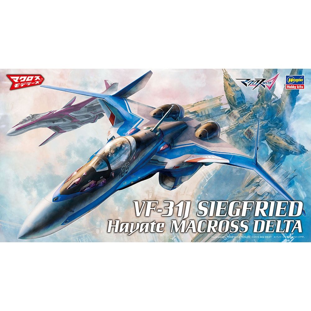 Hasegawa 1/72 Macross Delta VF-31 Siegfried Hayate Custom Plastic Model Kit