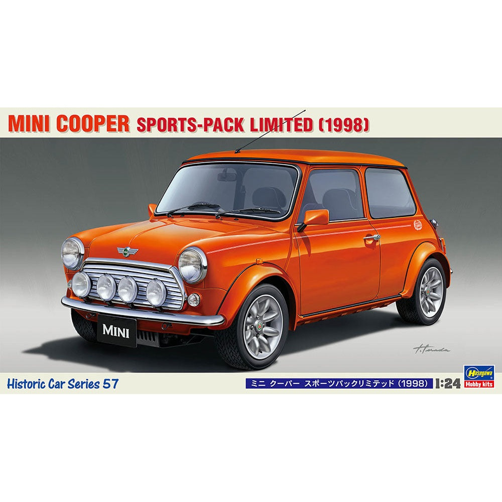 Hasegawa 1/24 HC 57 Mini Cooper Sportpack 限量版 組裝模型
