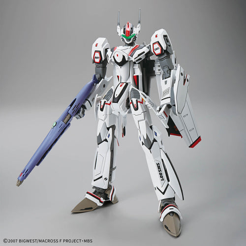 Bandai 1/100 HG-超時空要塞 VF-25F 彌賽亞(早乙女·有人專用機) DX Set 組裝模型