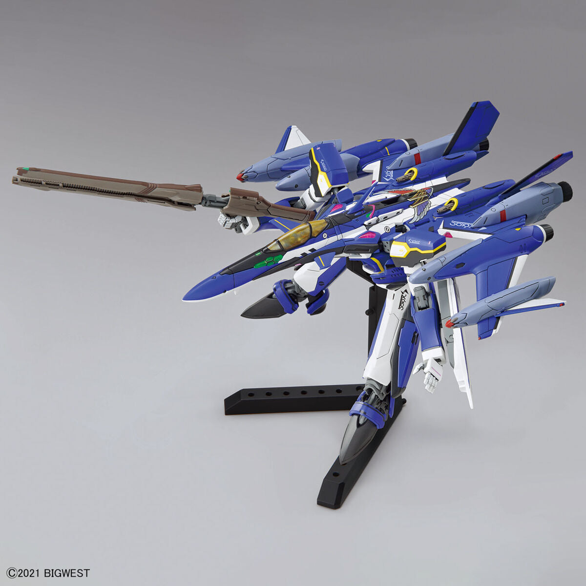 Bandai 1/100 HG 超時空要 YF-29 杜蘭朵女武神 (麥斯米倫·吉納斯機) 組裝模型