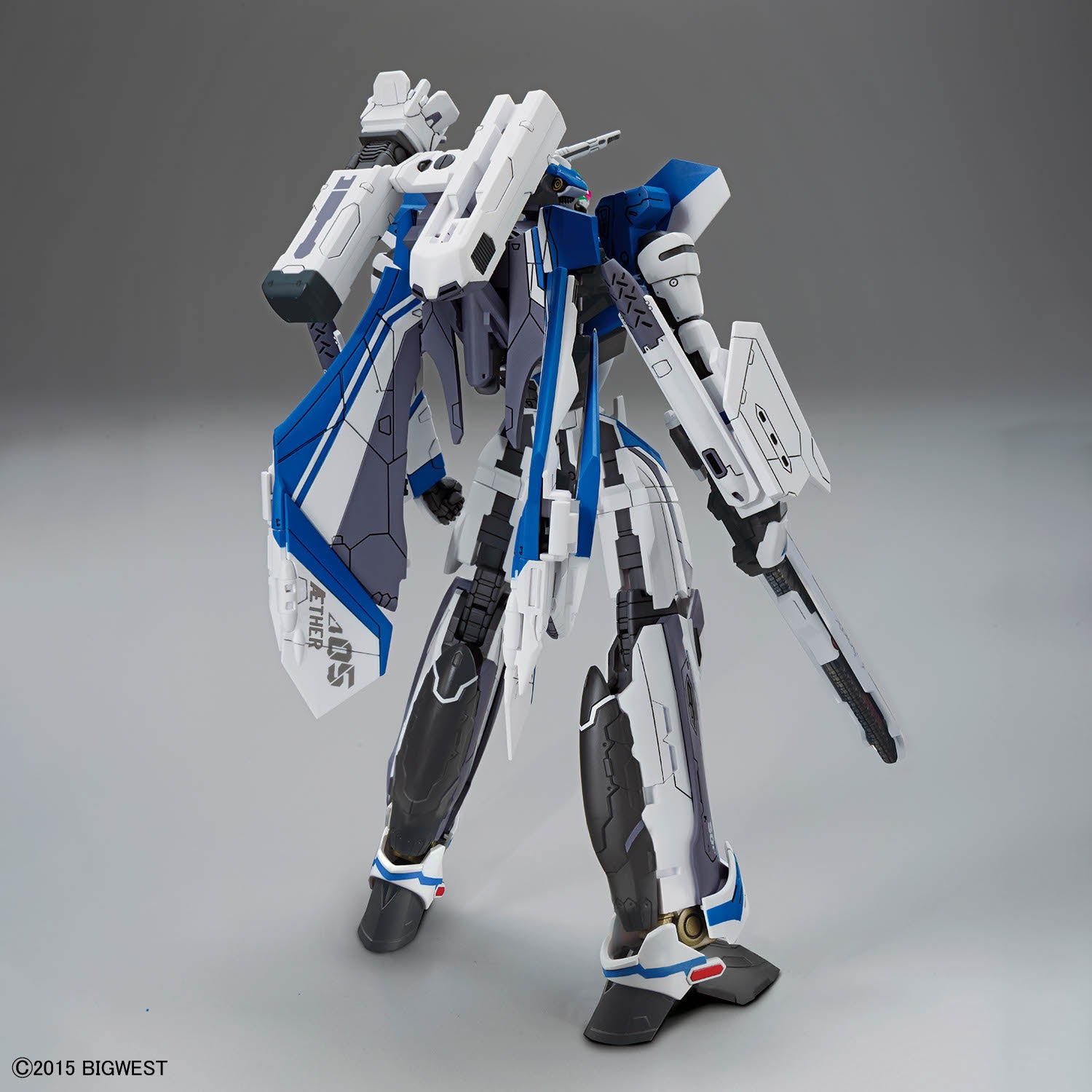Bandai 1/100 HG-超時空要塞 08 VF-31J 齊格飛 (疾風機) 組裝模型