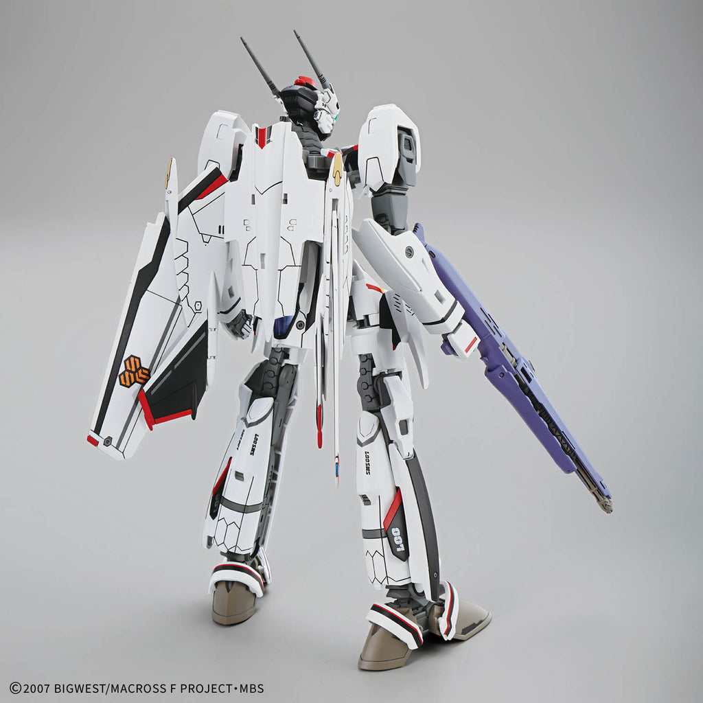 Bandai 1/100 HG-超時空要塞 VF-25F 彌賽亞(早乙女·有人專用機) DX Set 組裝模型