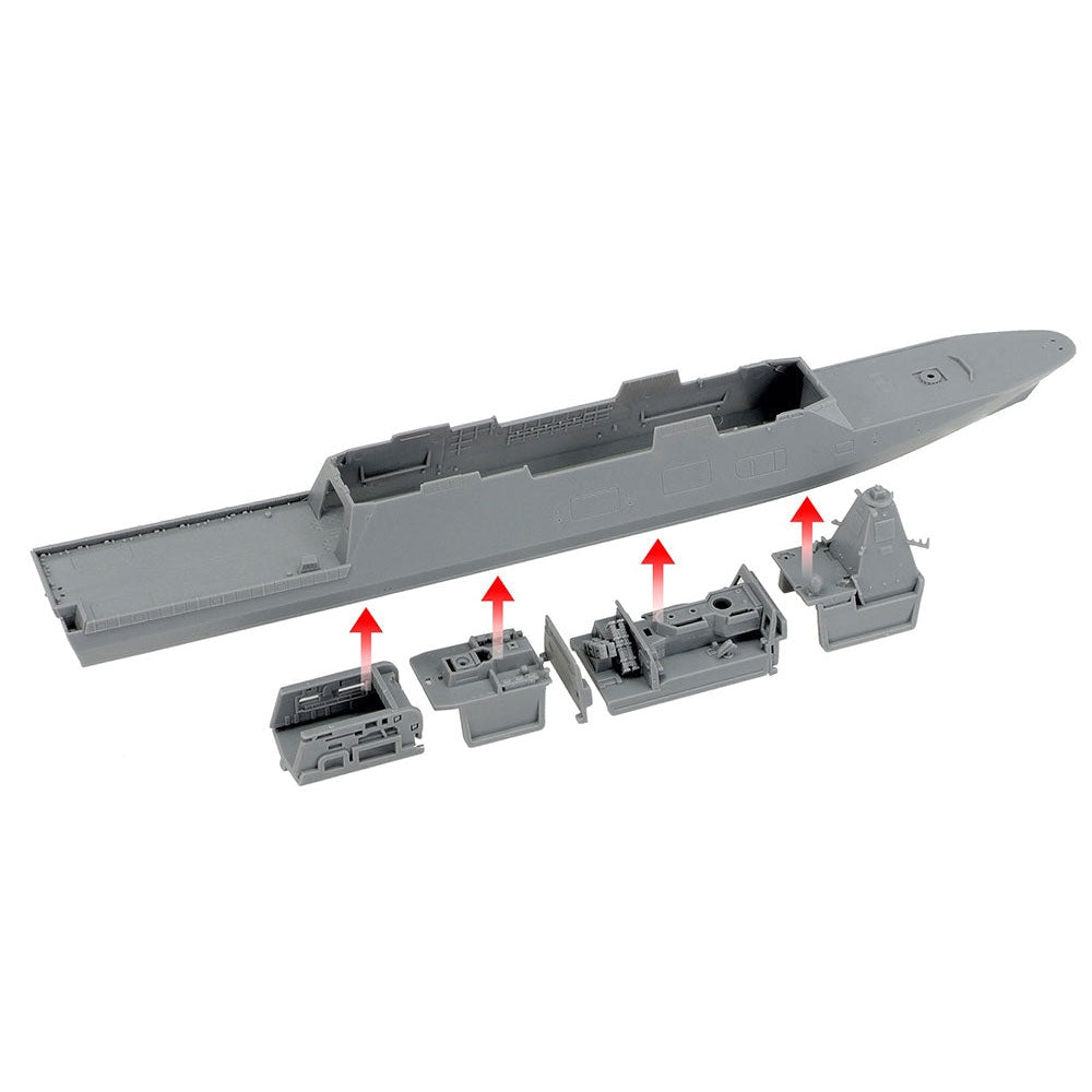 Tamiya 1/700 WL 31037 日本海上自衛隊防護艦 FFM-1 最上 組裝模型