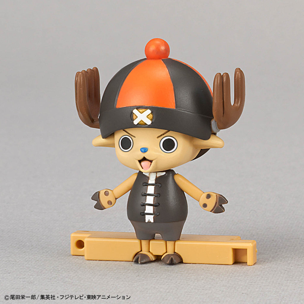 Bandai ONE PIECE 海賊王喬巴機器人 超級喬巴機械人 4號機&5號機功夫追跡者& 腳力跳躍者 組裝模型