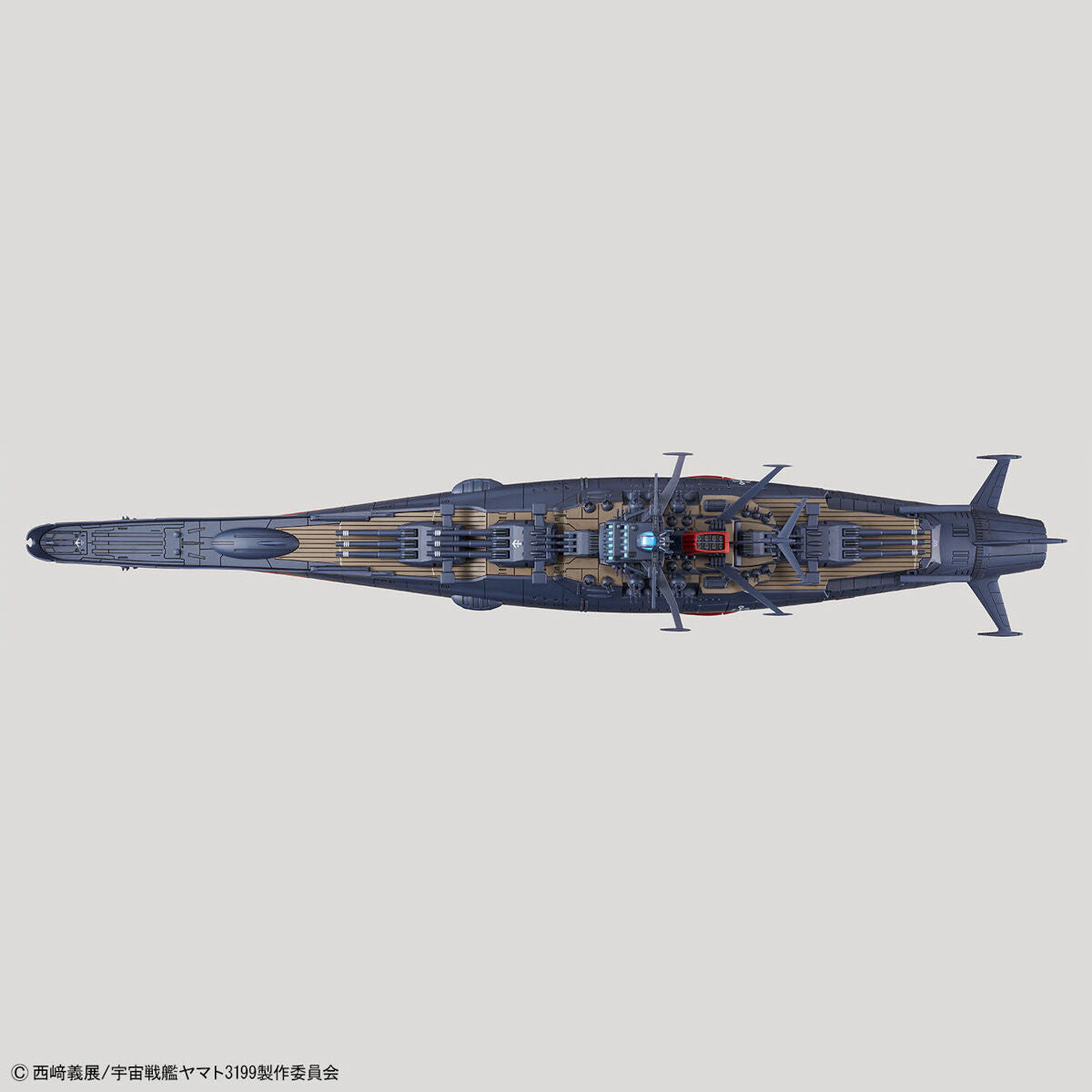 Bandai 1/1000 永遠的大和號 宇宙戰艦大和號3199(第3次改裝型:参戰章叙勲式典記念塗裝) 組裝模型
