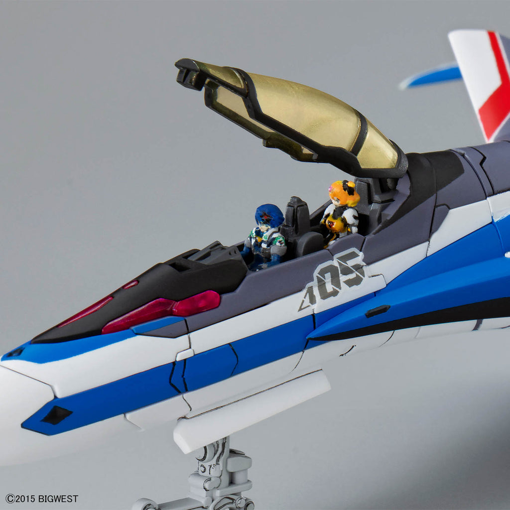 Bandai 1/100 HG-超時空要塞 08 VF-31J 齊格飛 (疾風機) 組裝模型