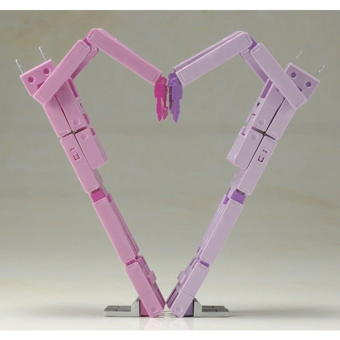 Kotobukiya Frame Arms Girl FG053 Jyuden Kun Meteria White &amp; Materia Black Ver Plastic Model Kit