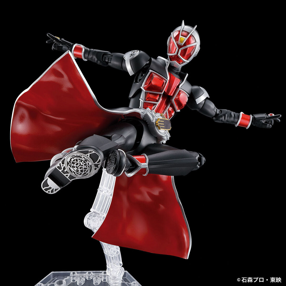 Bandai Figure-rise Standard Kamen Rider Kamen Rider Wizard Flame Style Plastic Model Kit
