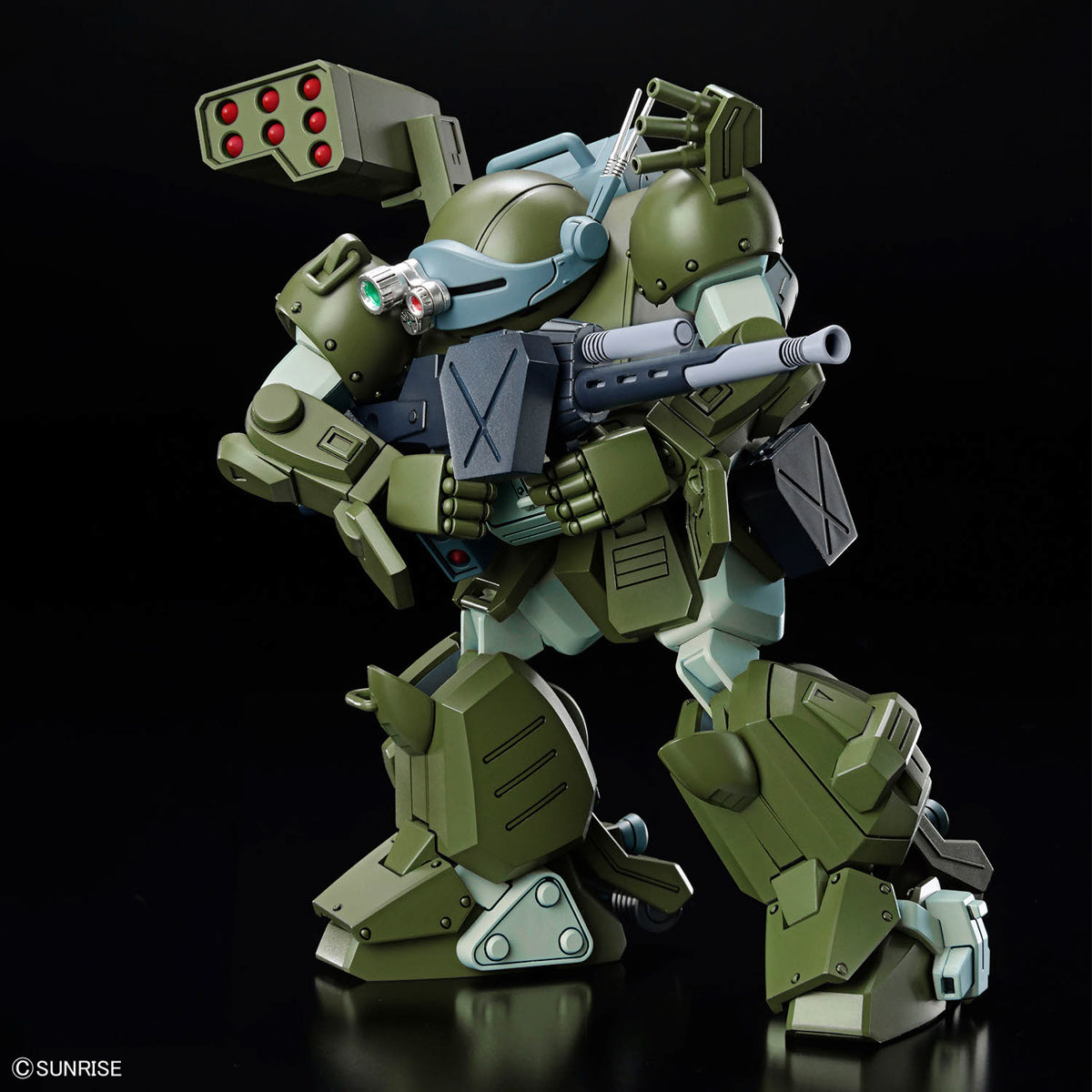 Bandai HG 裝甲騎兵 眼鏡鬥犬渦輪增壓器裝備 組裝模型