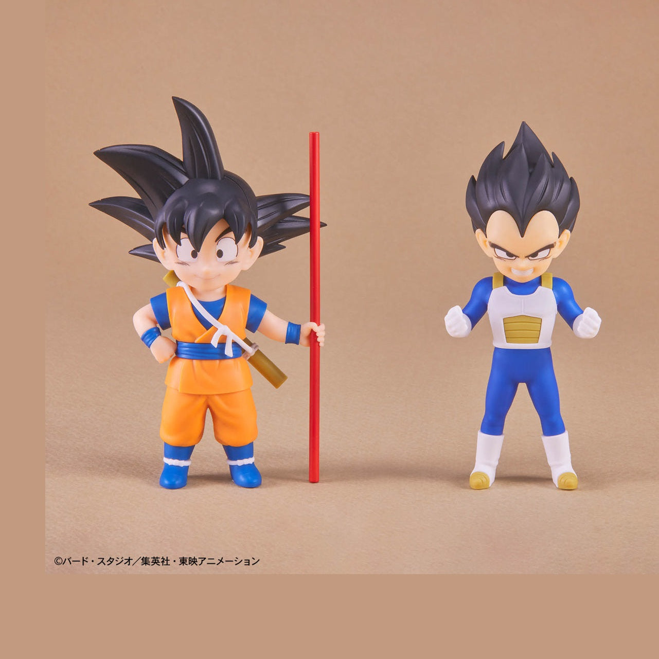 Bandai 龍珠大魔模型 迷你孫悟空及迷你比達 組裝模型