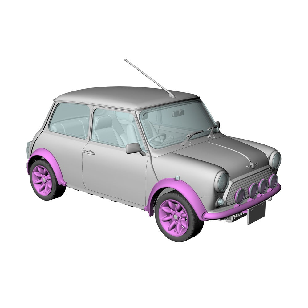 Hasegawa 1/24 HC 57 Mini Cooper Sportpack 限量版 組裝模型