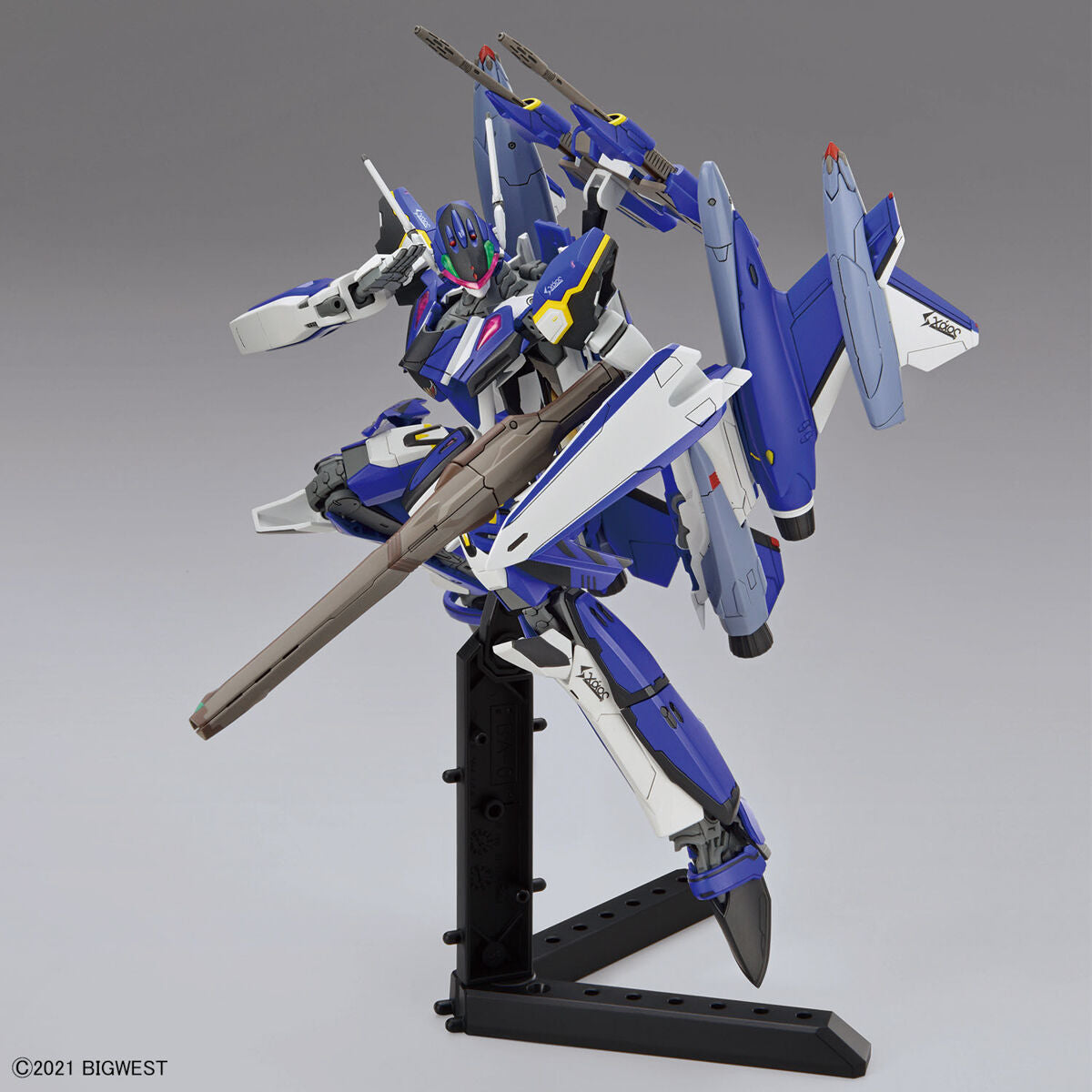 [網店限定 精選模型 加 水貼優惠] Bandai 1/100 HG 超時空要塞 YF-29 杜蘭朵女武神 (麥斯米倫·吉納斯機) 組裝模型 + YF-29 Full Set Pack 專用水貼
