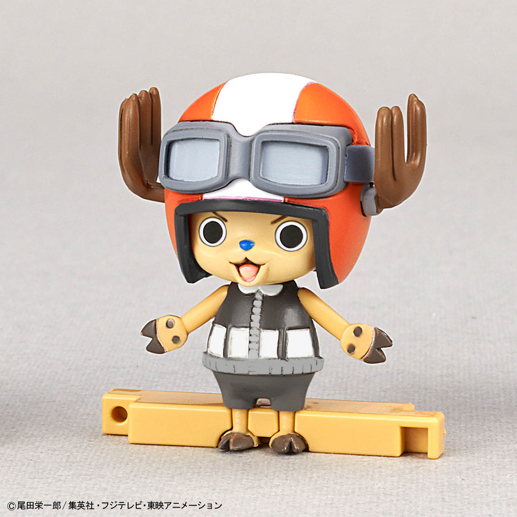 Bandai ONE PIECE 海賊王喬巴機器人 超級喬巴機械人 4號機&5號機功夫追跡者& 腳力跳躍者 組裝模型