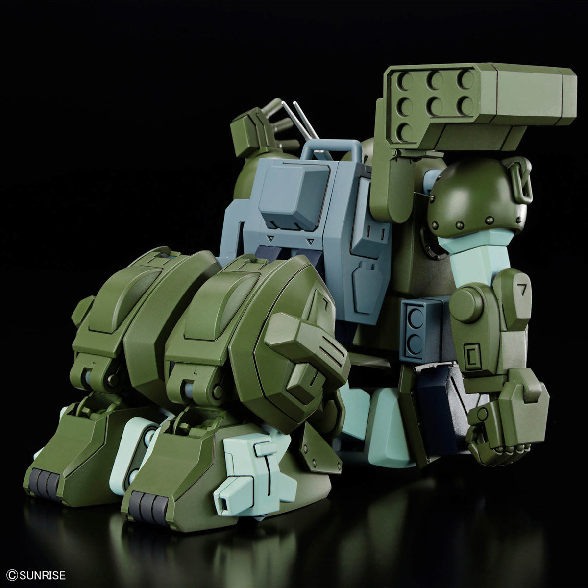 Bandai HG 裝甲騎兵 眼鏡鬥犬渦輪增壓器裝備 組裝模型