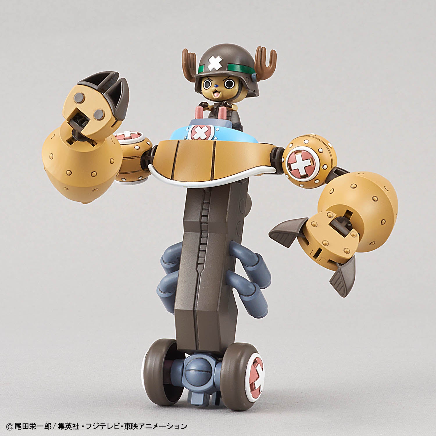 Bandai ONE PIECE 海賊王喬巴機器人 超級喬巴機械人組裝模型2號機&3號機重力鐵腕& 號角推進機 組裝模型
