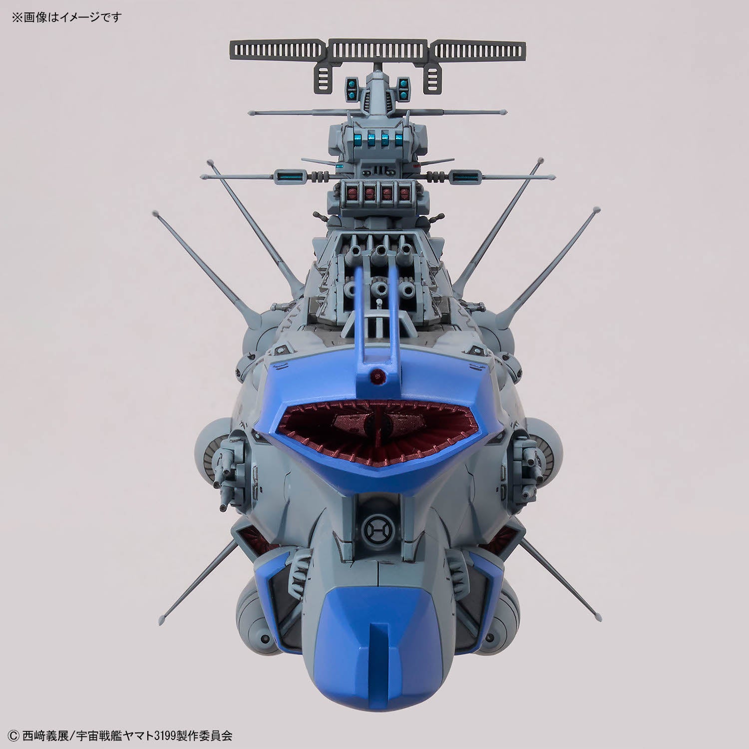 Bandai 1/1000 Space Battleship Yamato 亞利桑那級宇宙戰艦 亞利桑那號 組裝模型