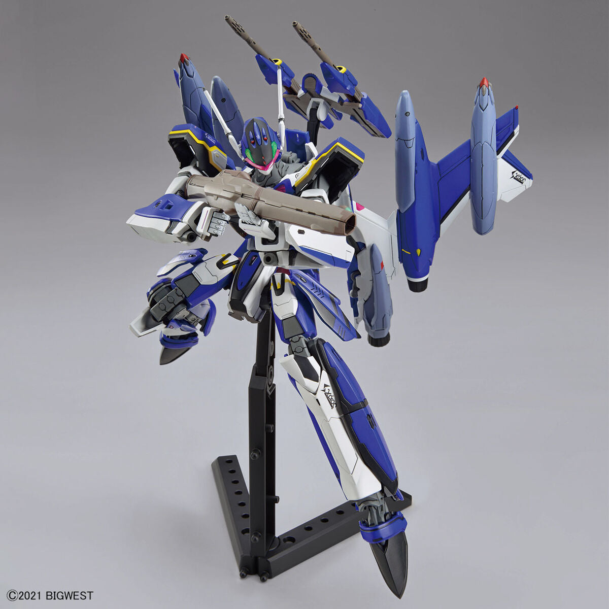 Bandai 1/100 HG 超時空要 YF-29 杜蘭朵女武神 (麥斯米倫·吉納斯機) 組裝模型