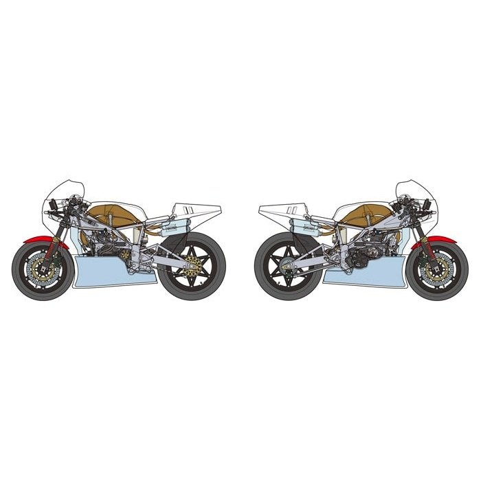 Tamiya 1/12 Motorcycle 14121 本田NSR 500 1984 組裝模型
