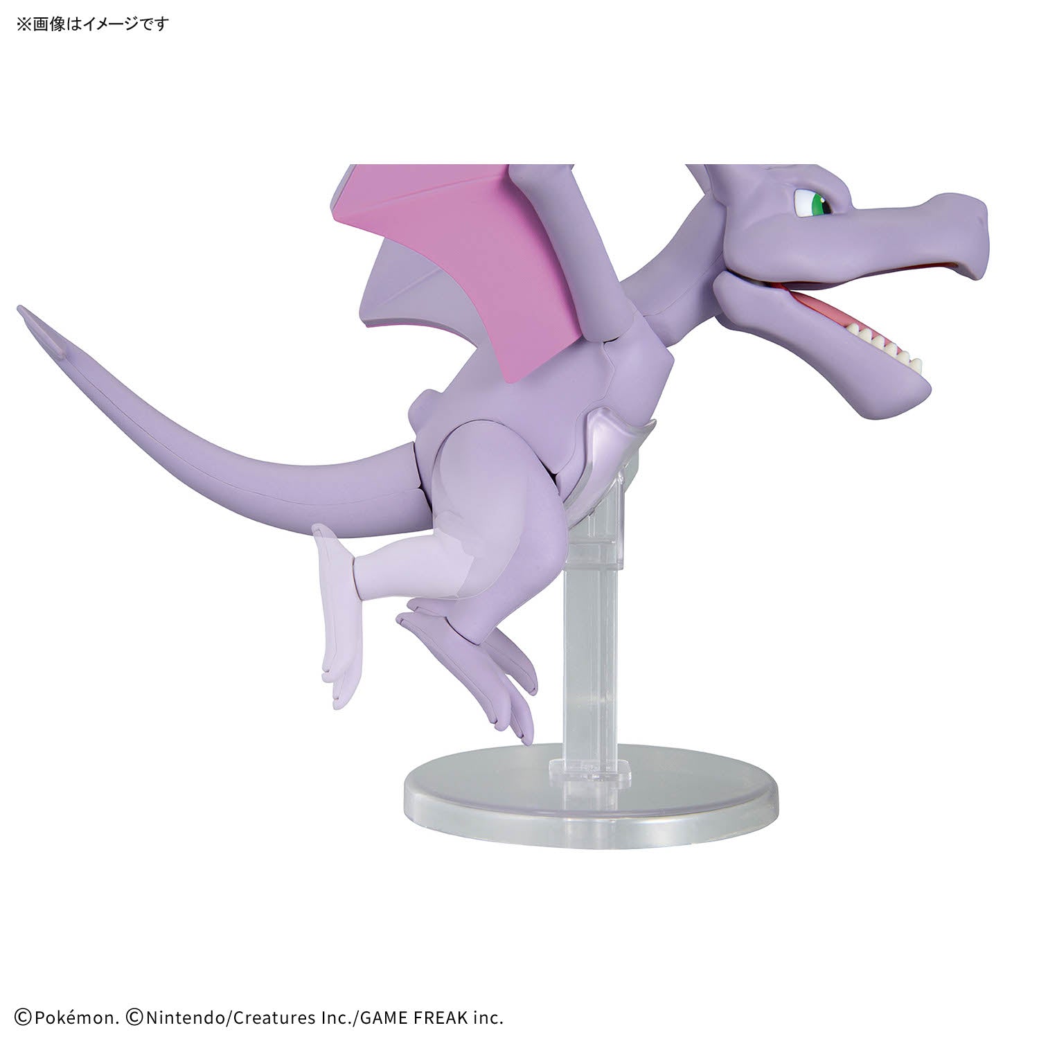 Bandai Pokemon Plamo Collection 組裝模型化石模型 化石翼龍 組裝模型