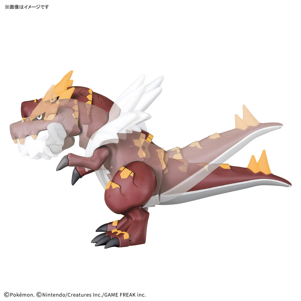 Bandai Pokemon Plamo Collection 組裝模型化石模型 怪顎龍 組裝模型