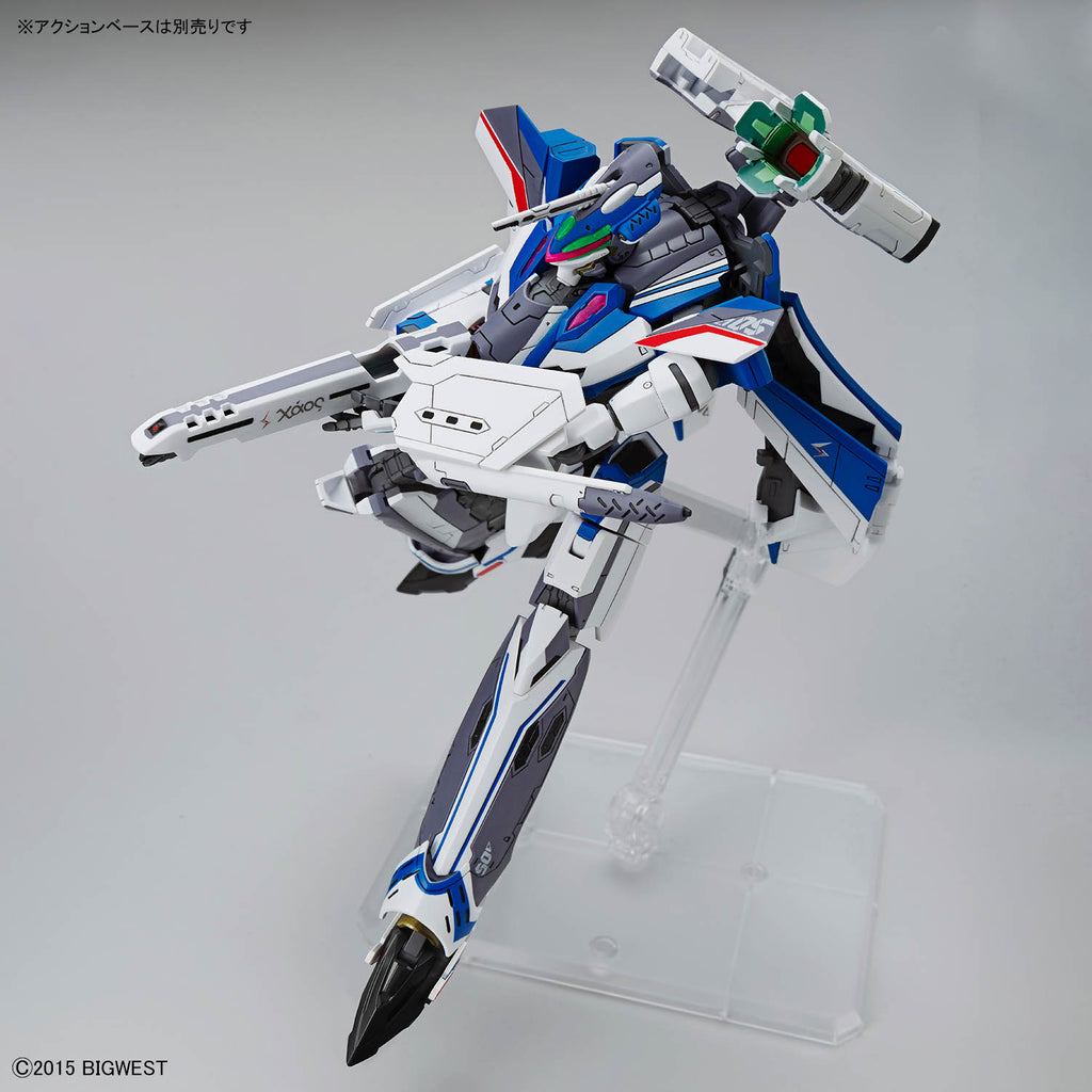 Bandai 1/100 HG-超時空要塞 08 VF-31J 齊格飛 (疾風機) 組裝模型