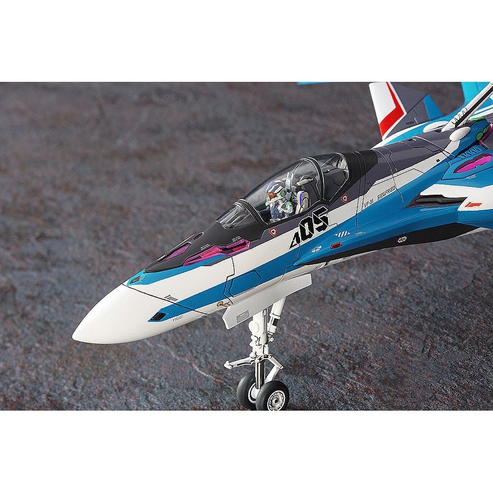 Hasegawa 1/72 超時空要塞DELTA VF-31J 齊格菲疾風機戰鬥機型態 組裝模型