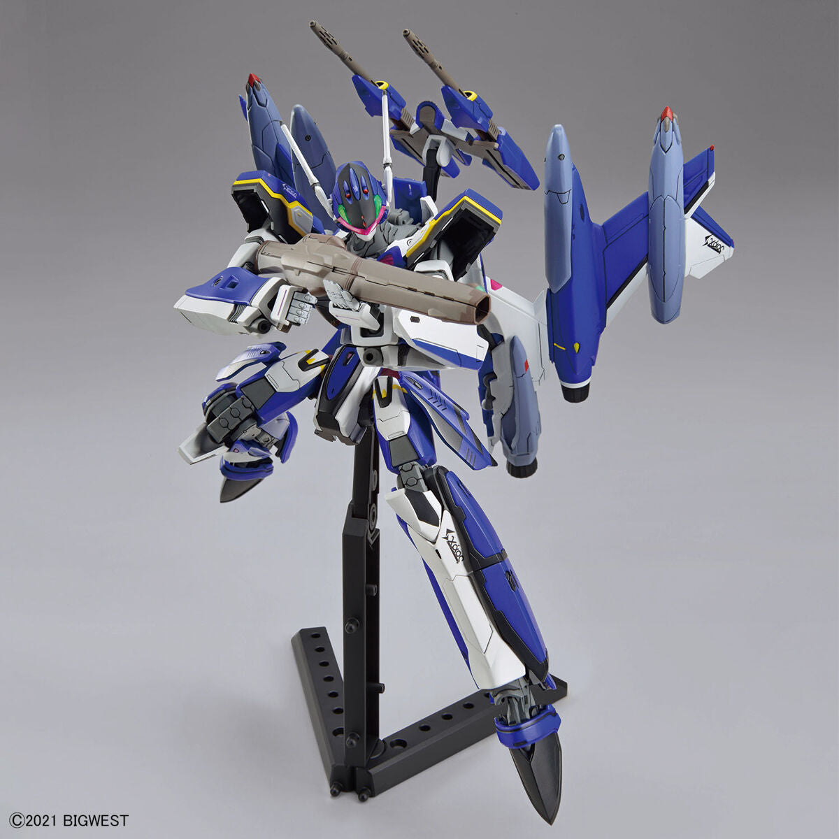 [網店限定 精選模型 加 水貼優惠] Bandai 1/100 HG 超時空要塞 YF-29 杜蘭朵女武神 (麥斯米倫·吉納斯機) 組裝模型 + YF-29 Full Set Pack 專用水貼