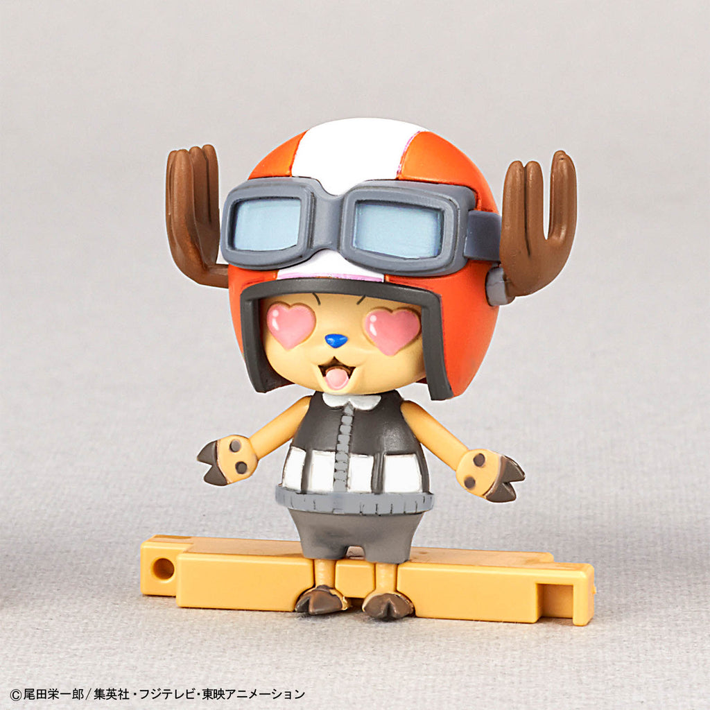 Bandai ONE PIECE 海賊王喬巴機器人 超級喬巴機械人 4號機&5號機功夫追跡者& 腳力跳躍者 組裝模型