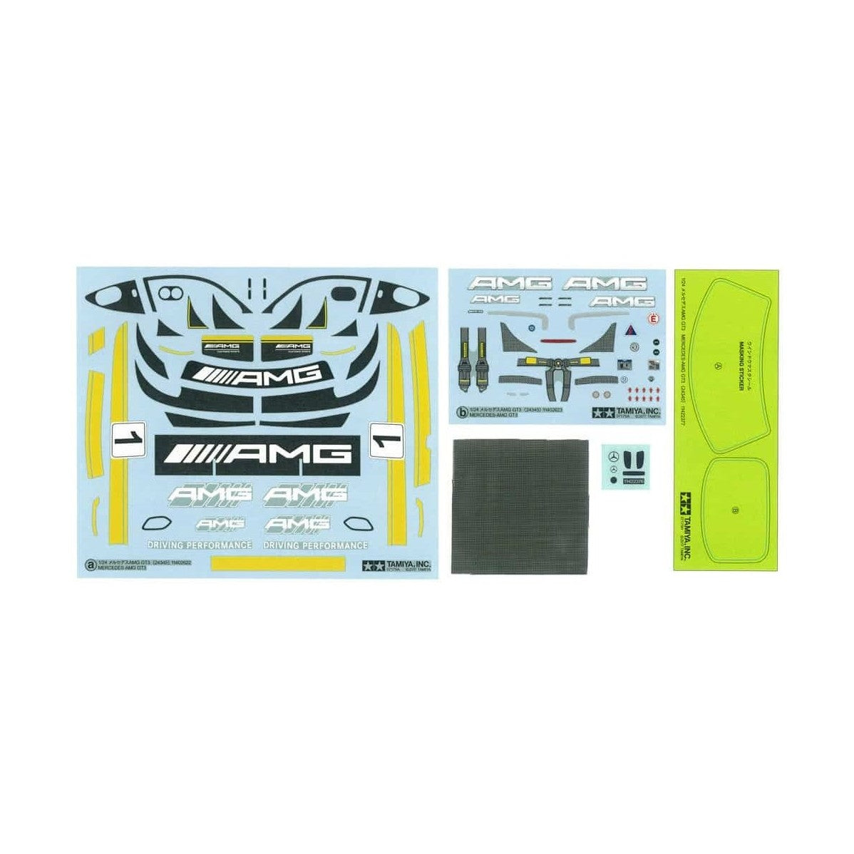 Tamiya 1/24 Sports Car 345 Mercedes AMG GT3 Plastic Model Kit