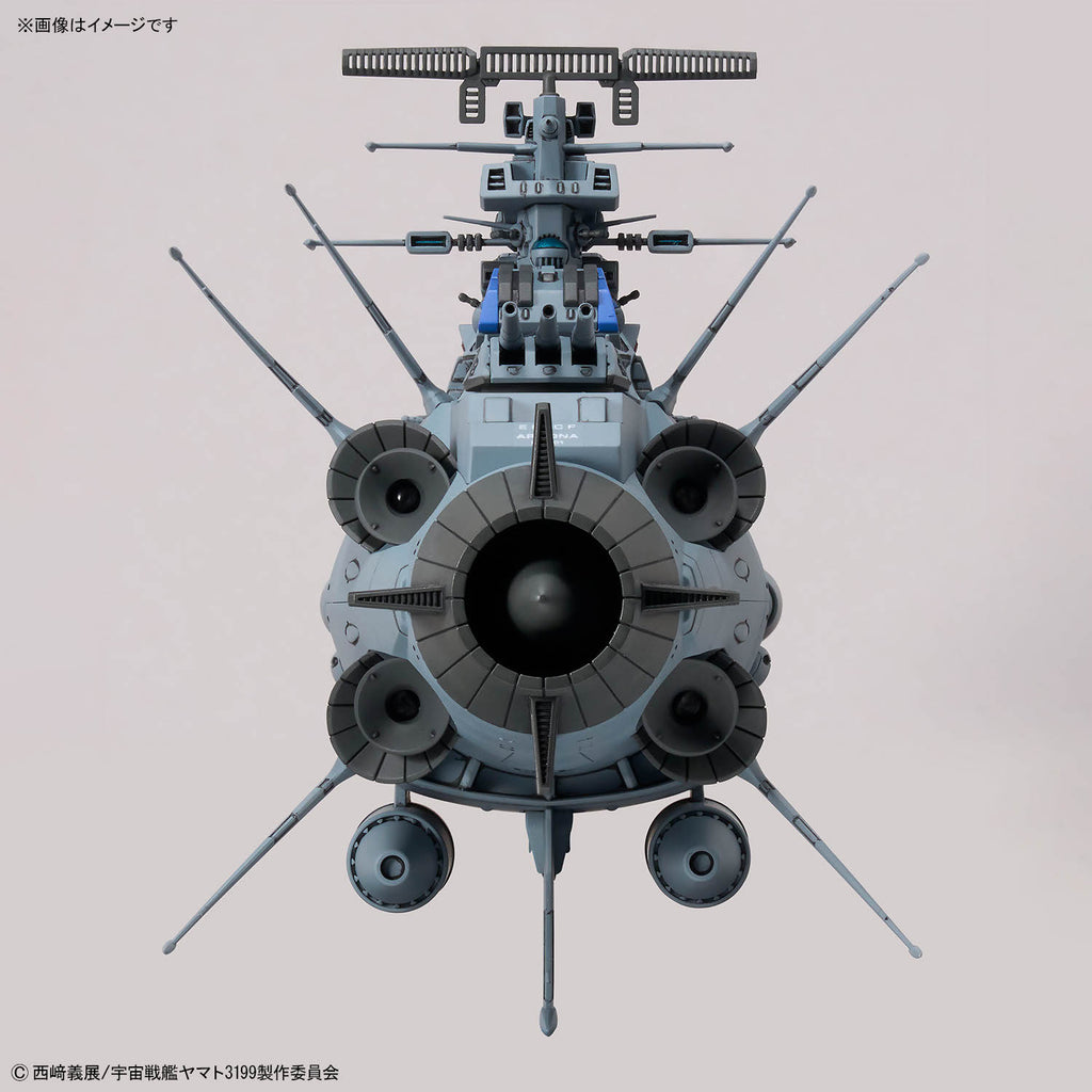 Bandai 1/1000 Space Battleship Yamato 亞利桑那級宇宙戰艦 亞利桑那號 組裝模型