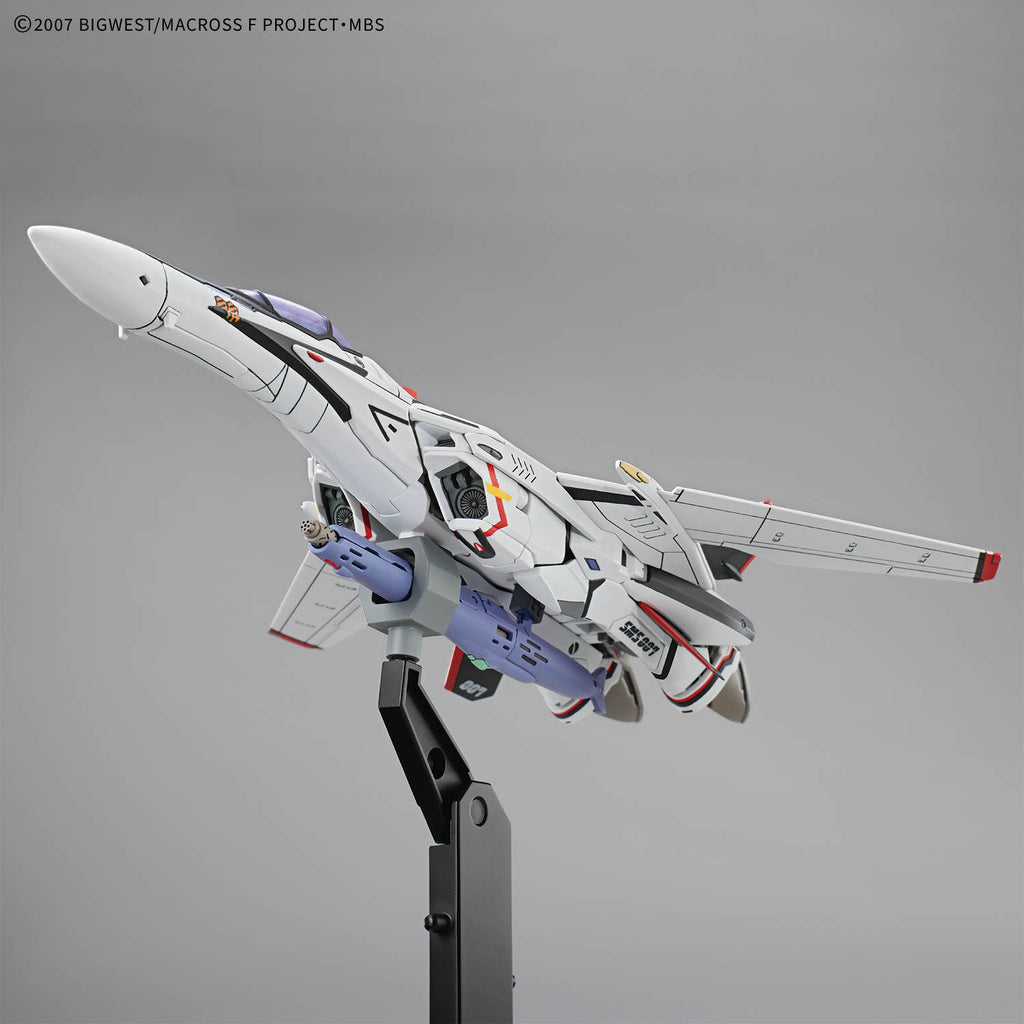 Bandai 1/100 HG-超時空要塞 VF-25F 彌賽亞(早乙女·有人專用機) 組裝模型