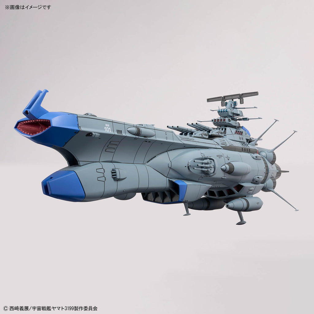 Bandai 1/1000 Space Battleship Yamato 亞利桑那級宇宙戰艦 亞利桑那號 組裝模型