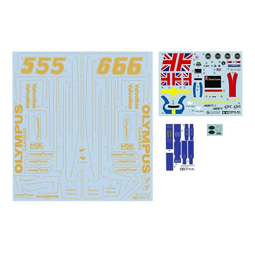 Tamiya 1/12 Big Scale 37 蓮花 Type 78 [附蝕刻片零件] 組裝模型