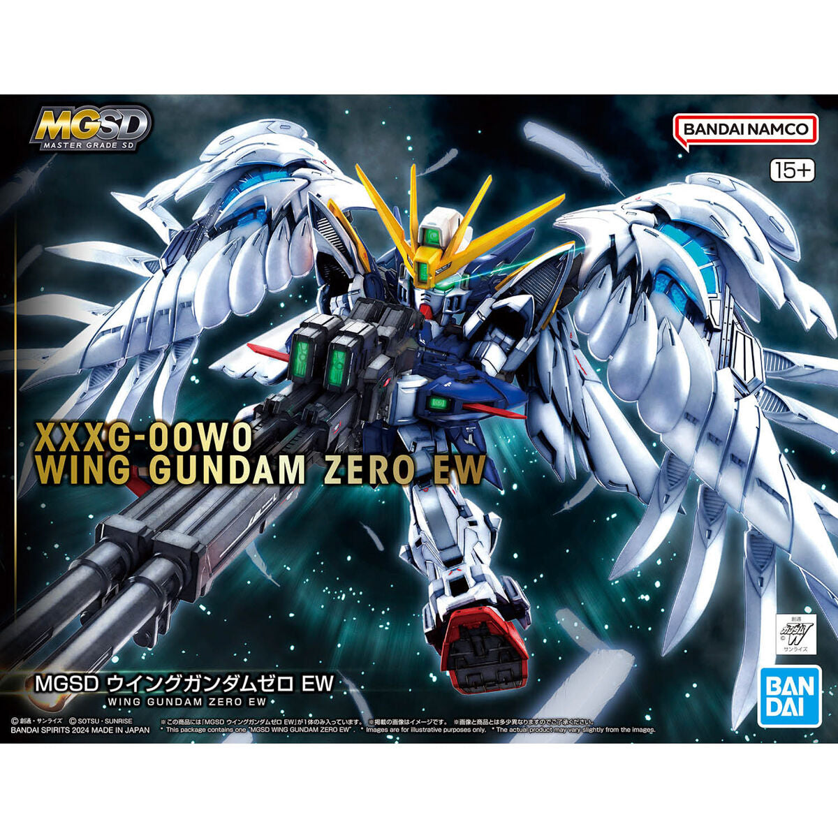 Bandai Master Grade SD 飛翼高達零式 EW 組裝模型