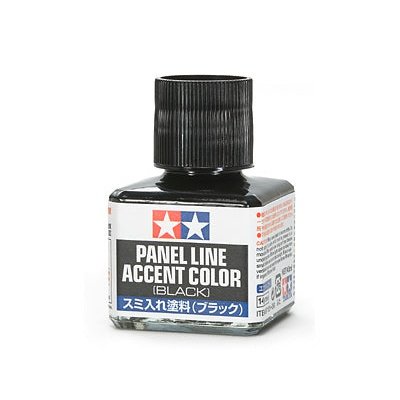 Tamiya 87131 Panel Line Accent Color (Black)